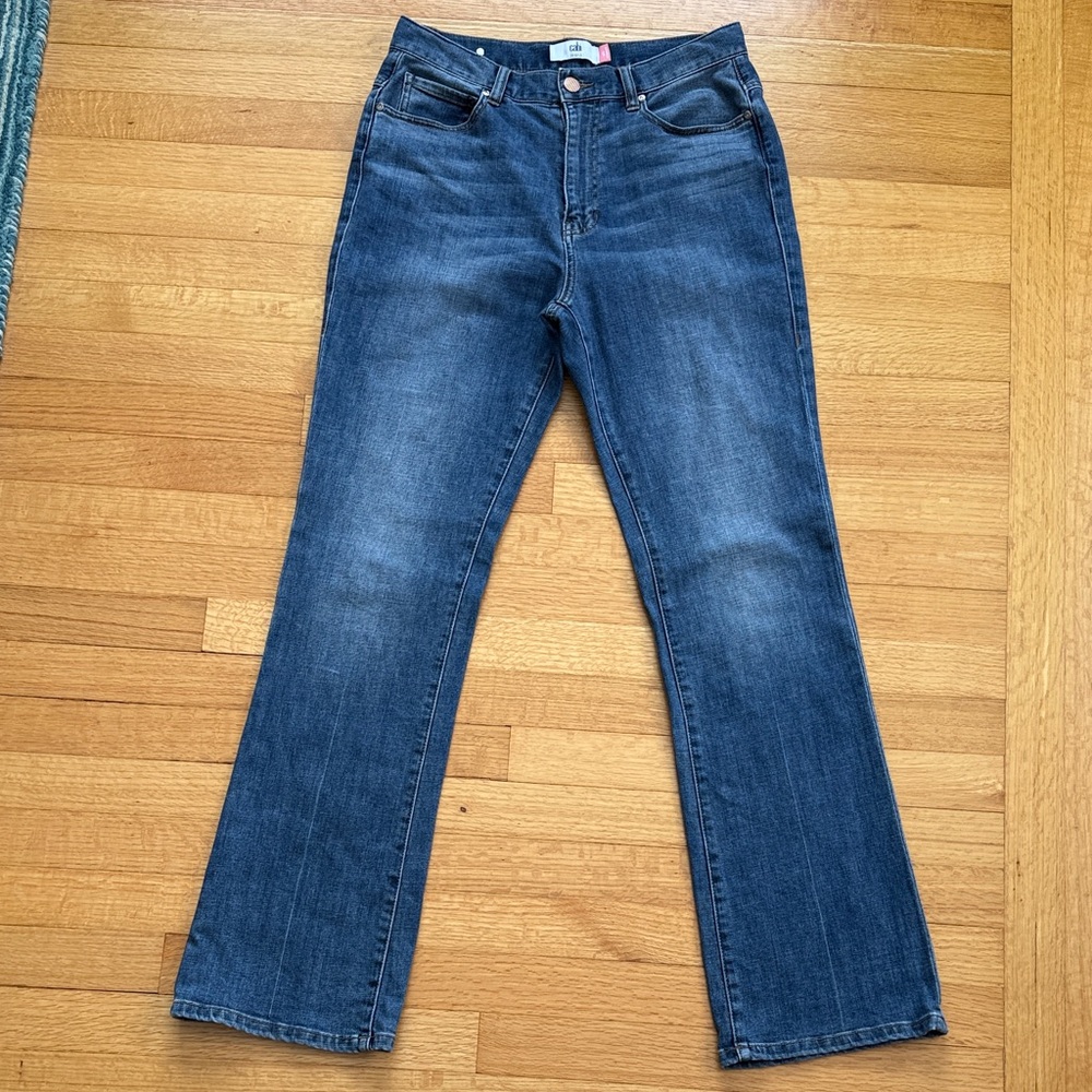 CAbi 5th Avenue High Rise Flare Jeans 6